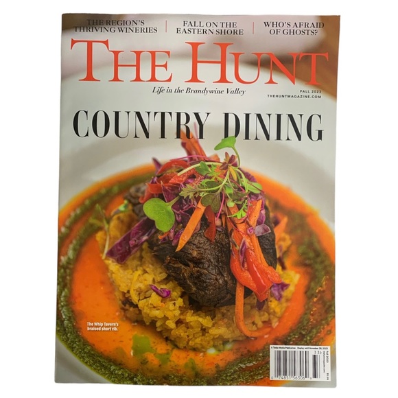 The Hunt Magazine Fall 2023 Country Dining Brandywine Valley Wineries Ghosts - Picture 1 of 4